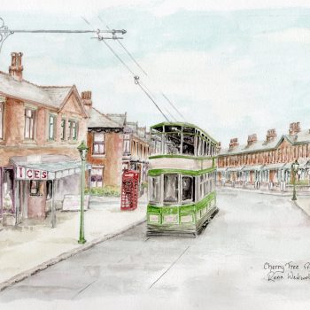 BLACKBURN CHERRY TREE TRAM