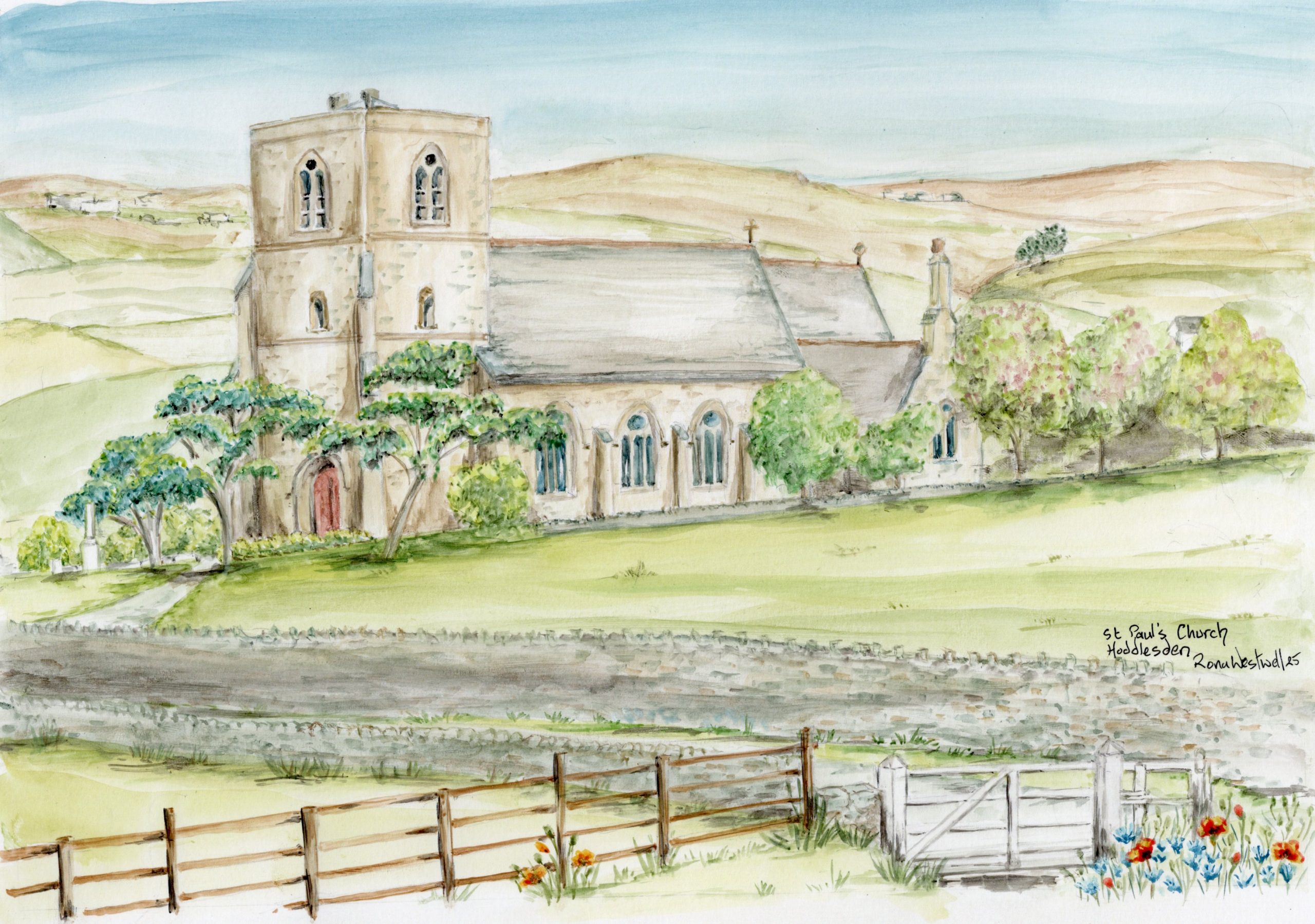 HODDLESDEN ST PAUL'S CHURCH