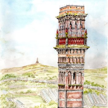 DARWEN INDIA MILL CHIMNEY