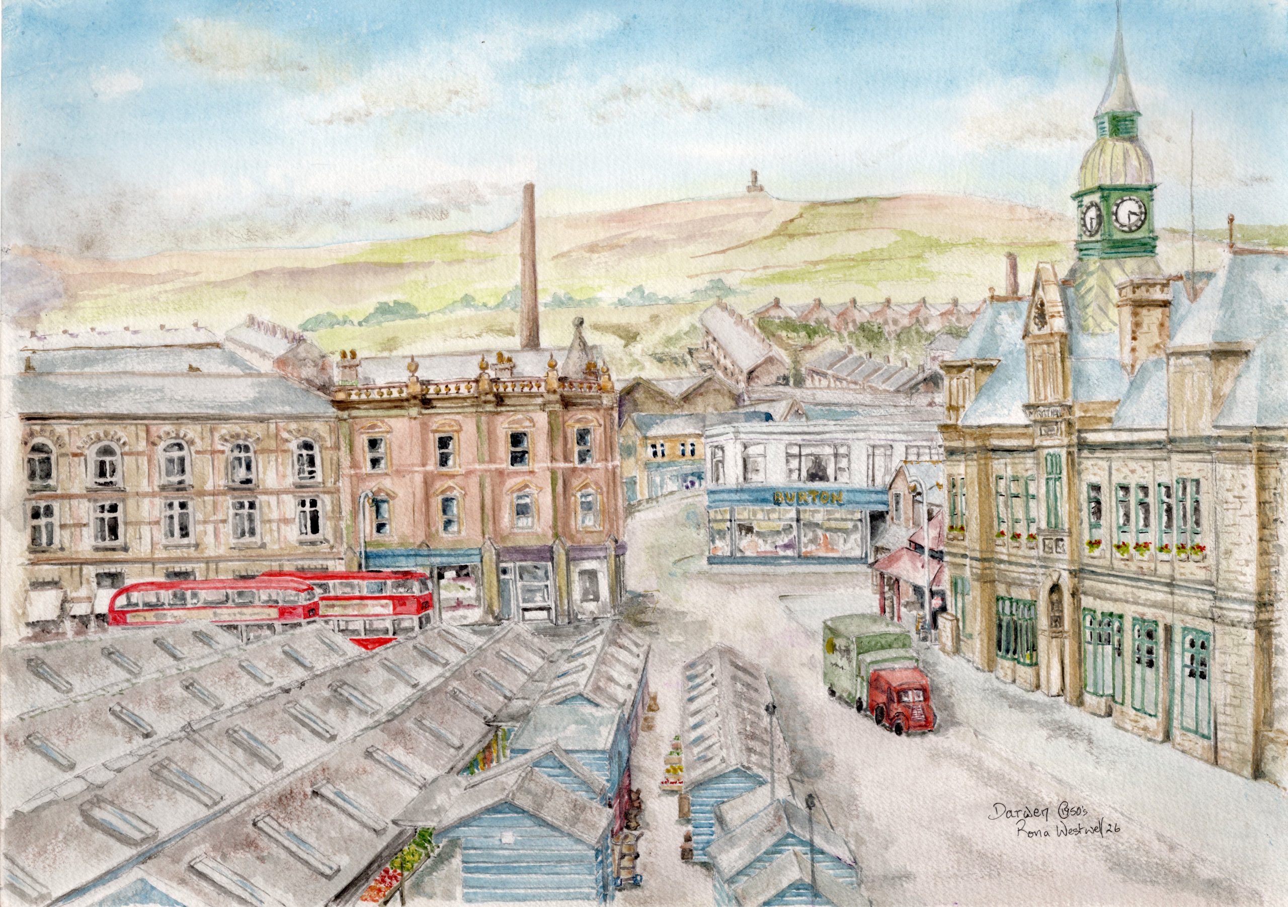 DARWEN MARKET 1956