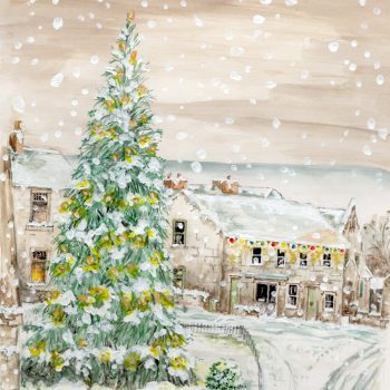HODDLESDEN CHRISTMAS TREE